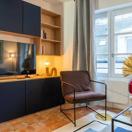 Lägenhet Bright Modern Vintage Renovated Flat In Le Marais