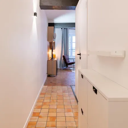 Apartmán Bright Modern Vintage Renovated Flat In Le Marais Paříž